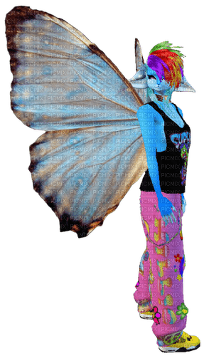 Butterfly Furry - kostenlos png