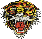 ed hardy tiger - 免费动画 GIF