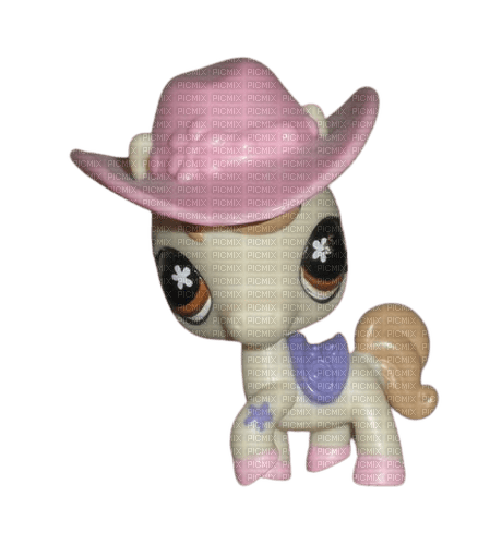 cowgirl pony lps - безплатен png