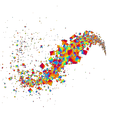 effect deco colorful gif tube abstract art - Ingyenes animált GIF
