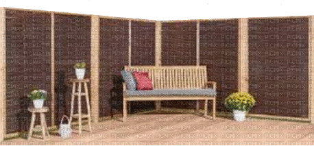Gartenwand - Ilmainen animoitu GIF
