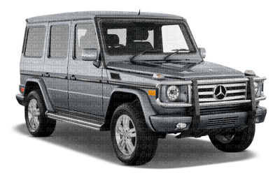Grey Mercedes Benz G Class Car - PNG gratuit