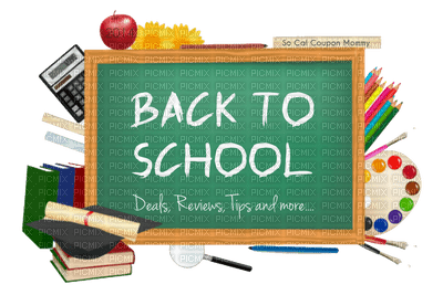 back to school text - zadarmo png