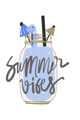 summer vibes dolceluna blue quote - Free PNG