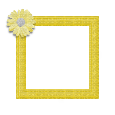 Small Yellow Frame - ücretsiz png