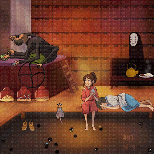 Ghibli - Ilmainen animoitu GIF