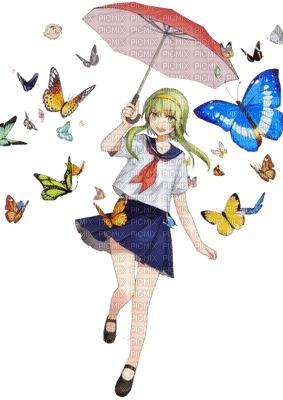 Anime Girl - Free PNG