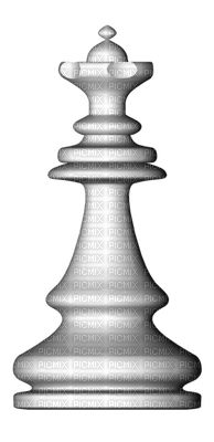 vit-schack pjäs-deco-minou52 - PNG gratuit