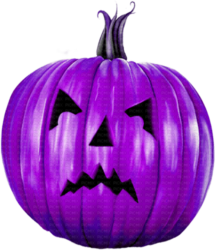 Jack O Lantern.Purple - png ฟรี