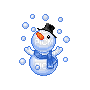 snowman - Ilmainen animoitu GIF
