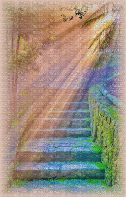 escalier - Gratis animerad GIF