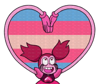 Spinel transgender heart - gratis png
