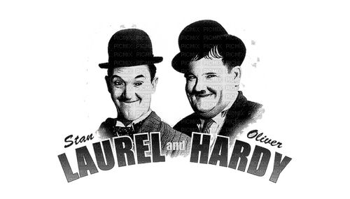 Laurel & Hardy milla1959 - png grátis