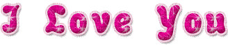 Kaz_Creations Colours Text I Love You - Безплатен анимиран GIF