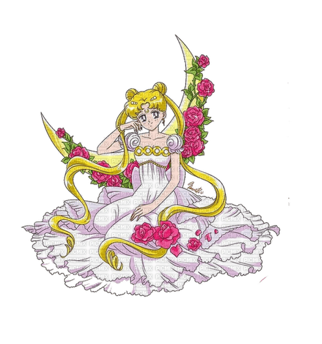 Princess serenity ❤️ elizamio - nemokama png