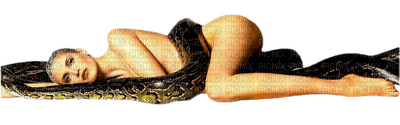Kaz_Creations Woman Femme With Snake - PNG gratuit