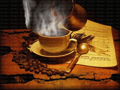 COFFEE - Darmowy animowany GIF