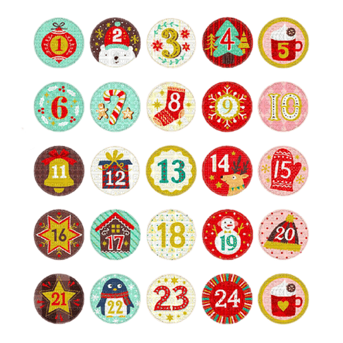 Christmas Advent Calendar - Bogusia - бесплатно png