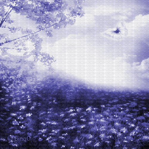 Y.A.M._Fantasy tales background  blue - Δωρεάν κινούμενο GIF