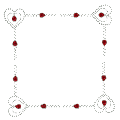 heart frame (created with gimp) - Δωρεάν κινούμενο GIF