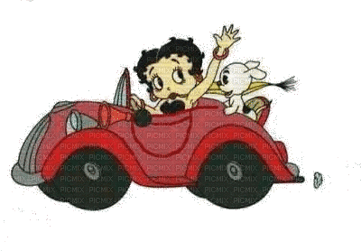 Betty Boop - Nemokamas animacinis gif