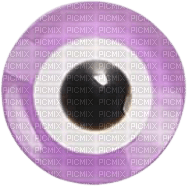 purple evil eye - png gratis