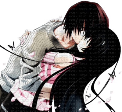 anime love - 免费PNG