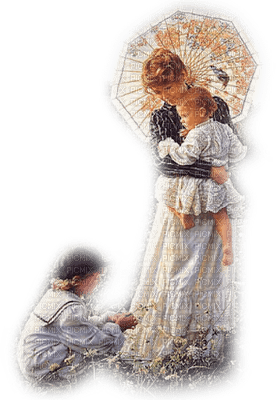 woman and child - kostenlos png
