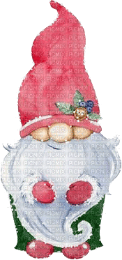 soave christmas winter animated deco gnome - Бесплатни анимирани ГИФ