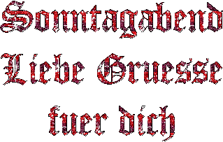 sonntag - Darmowy animowany GIF