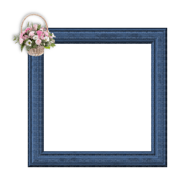 Small Blue Frame - nemokama png