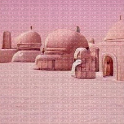 Pink Star Wars Landscape - ilmainen png