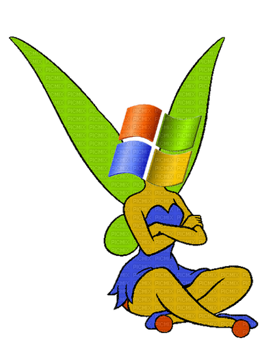 Windows XP Fairy ~Request~ - Free PNG