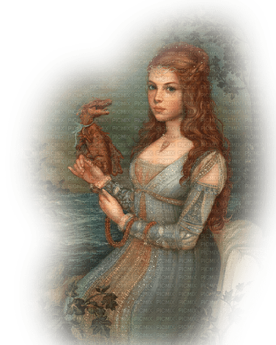 fantasy woman art girl dolceluna dragon - бесплатно png