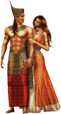 Egyptian couple bp - Бесплатни анимирани ГИФ