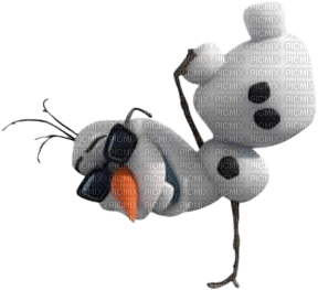 frozen snowman olaf disney cartoon movie - ingyenes png