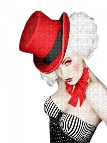 red hat woman - darmowe png
