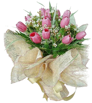 Bouquet of Tulips - Gratis geanimeerde GIF