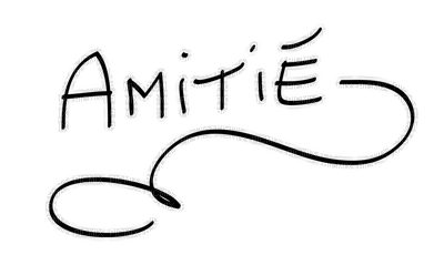 Amitié.texte.Victoriabea - ücretsiz png