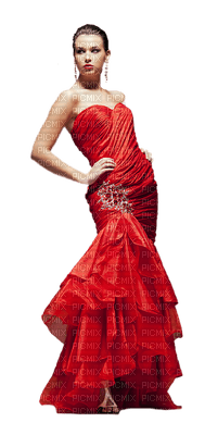 Kaz_Creations Woman Femme Red - darmowe png