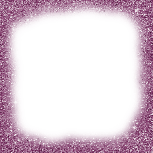 Purple Glitter Frame - By KittyKatLuv65 - Free PNG