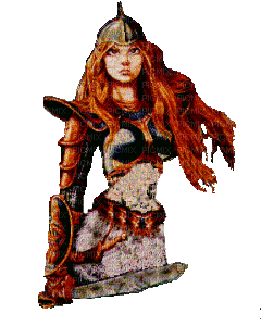 warrior woman - Δωρεάν κινούμενο GIF