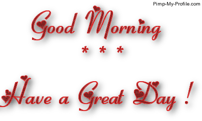 Good morning-have a great day -gif - фрее пнг