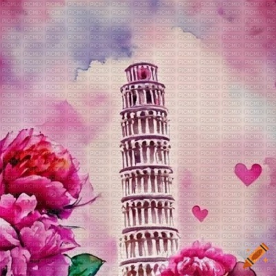 Leaning Tower of Pisa - png gratis