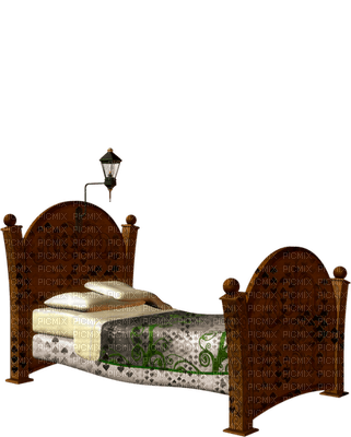 säng-bed - PNG gratuit