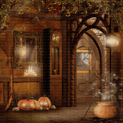 Halloween room by nataliplus - png gratis