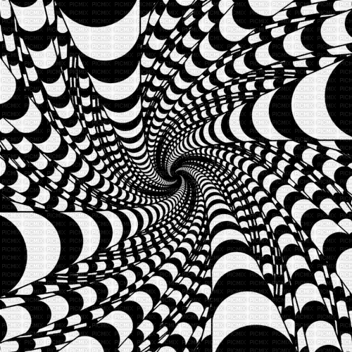 MMarcia gif abstrato  noir black  white - Darmowy animowany GIF