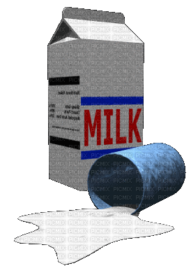 milk - Nemokamas animacinis gif