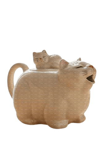 kitty teapot - бесплатно png