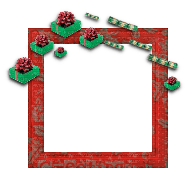 Small Red Frame - 無料png